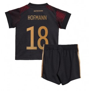 Německo Jonas Hofmann #18 Dětské Venkovní dres komplet MS 2022 Krátký Rukáv (+ trenýrky)